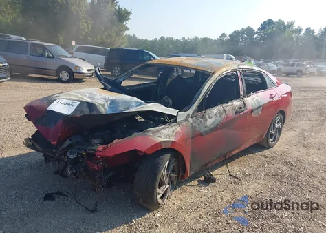 2025 Hyundai Elantra Sel Sport from USA, damaged, VIN KMHLM4DG4SU047605